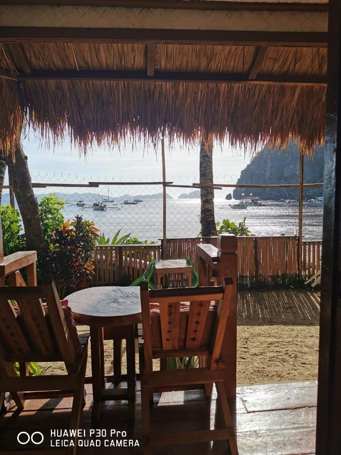 Mina Grande Beach Cottages El Nido Exteriör bild