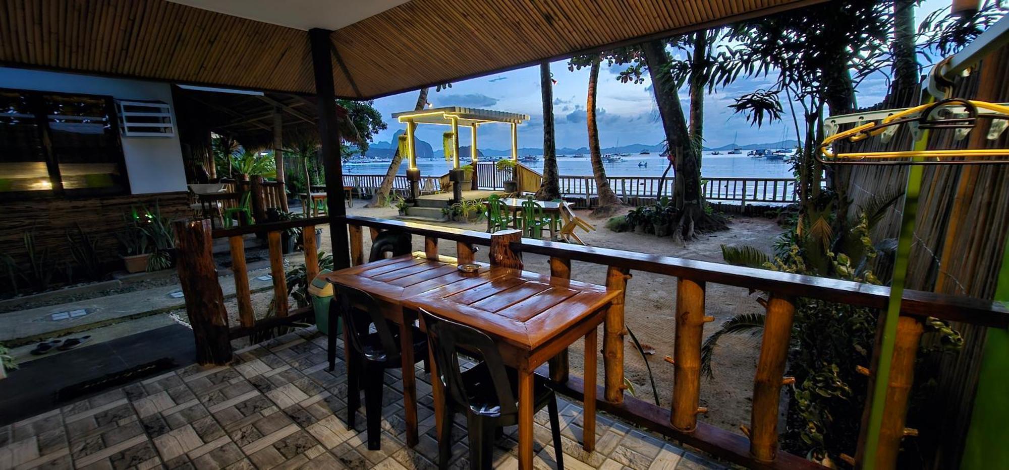 Mina Grande Beach Cottages El Nido Exteriör bild