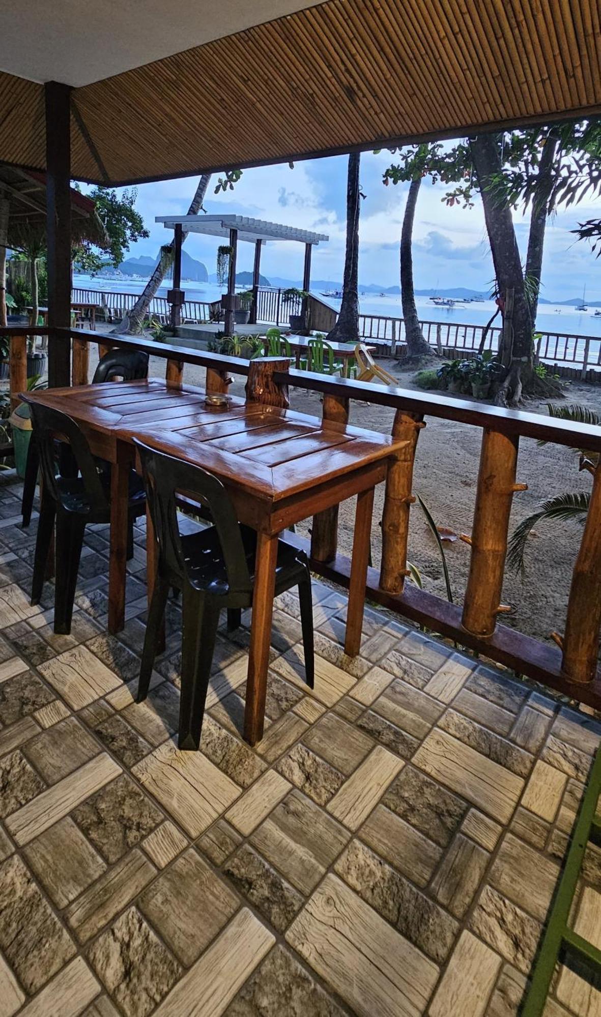 Mina Grande Beach Cottages El Nido Exteriör bild