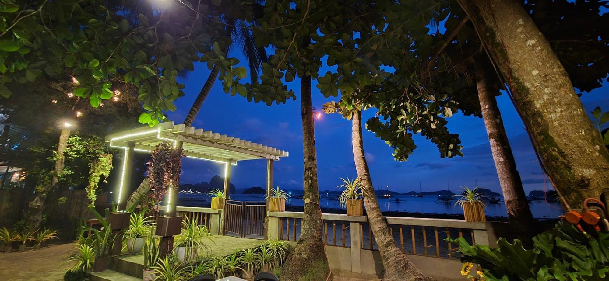 Mina Grande Beach Cottages El Nido Exteriör bild